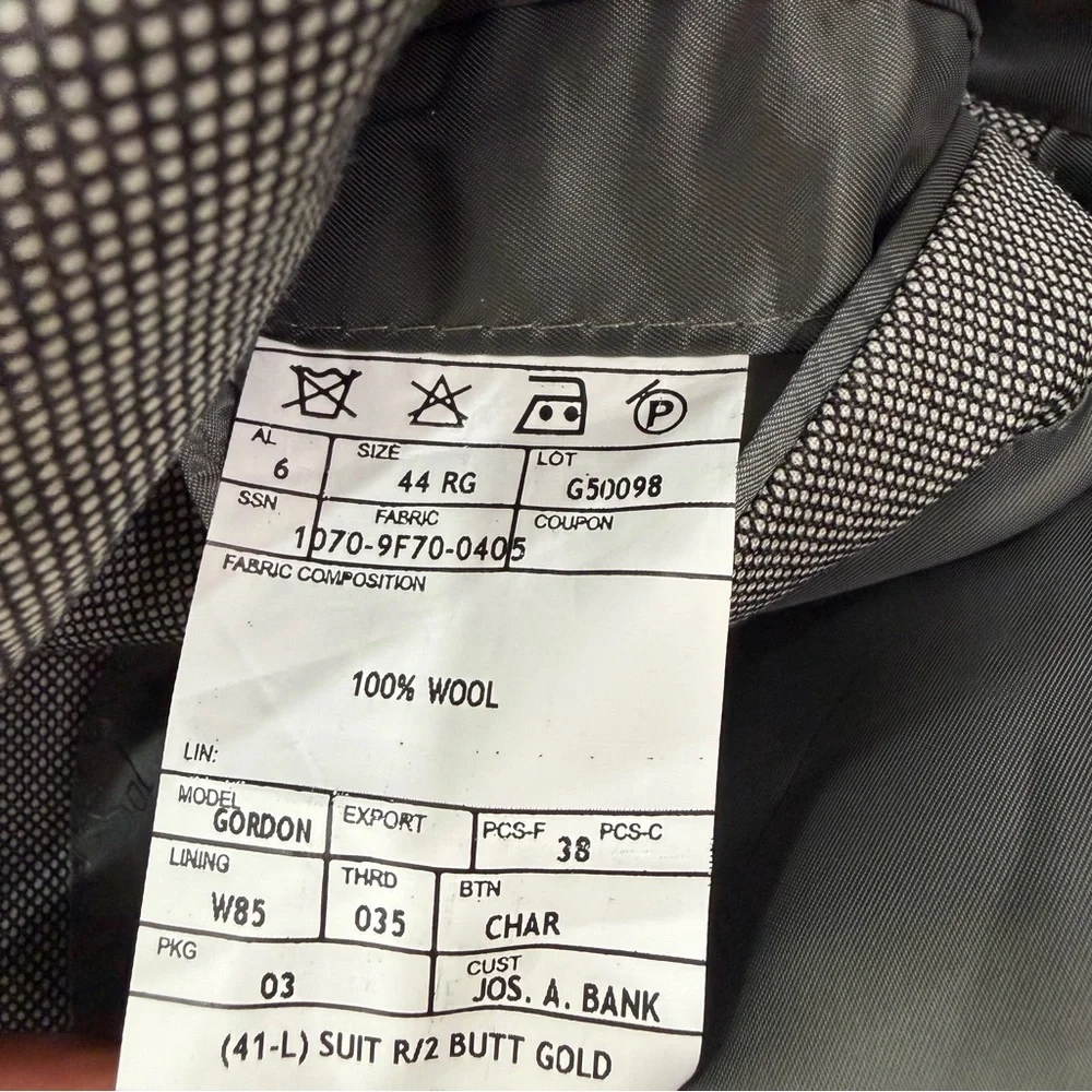 Jos. A. Bank Light Gray Blazer